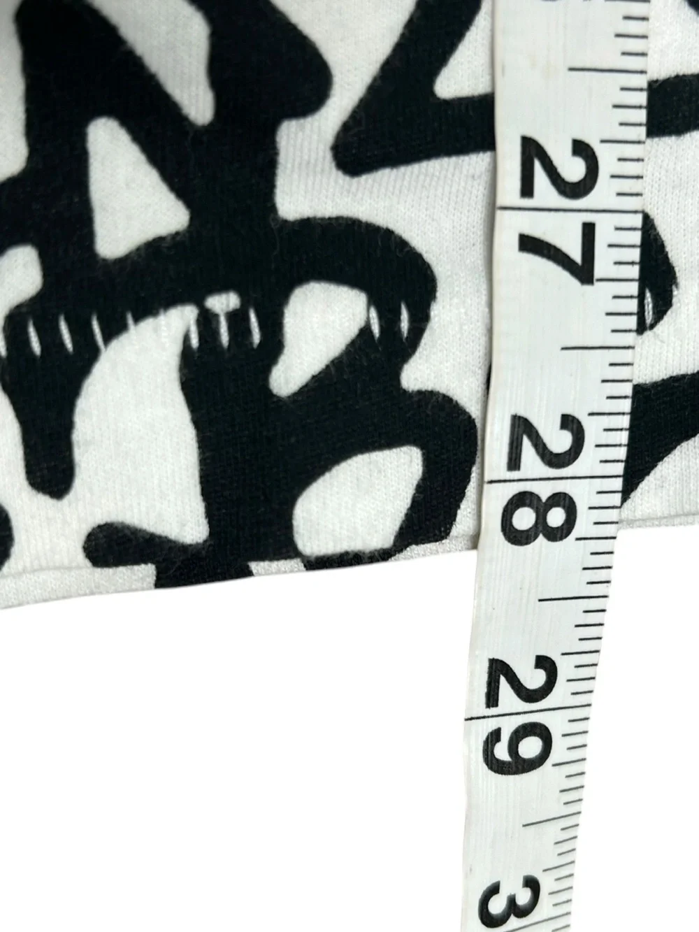 TRUE RELIGION Graffiti Print Graphic T Shirt White Black Metallic Horseshoe M